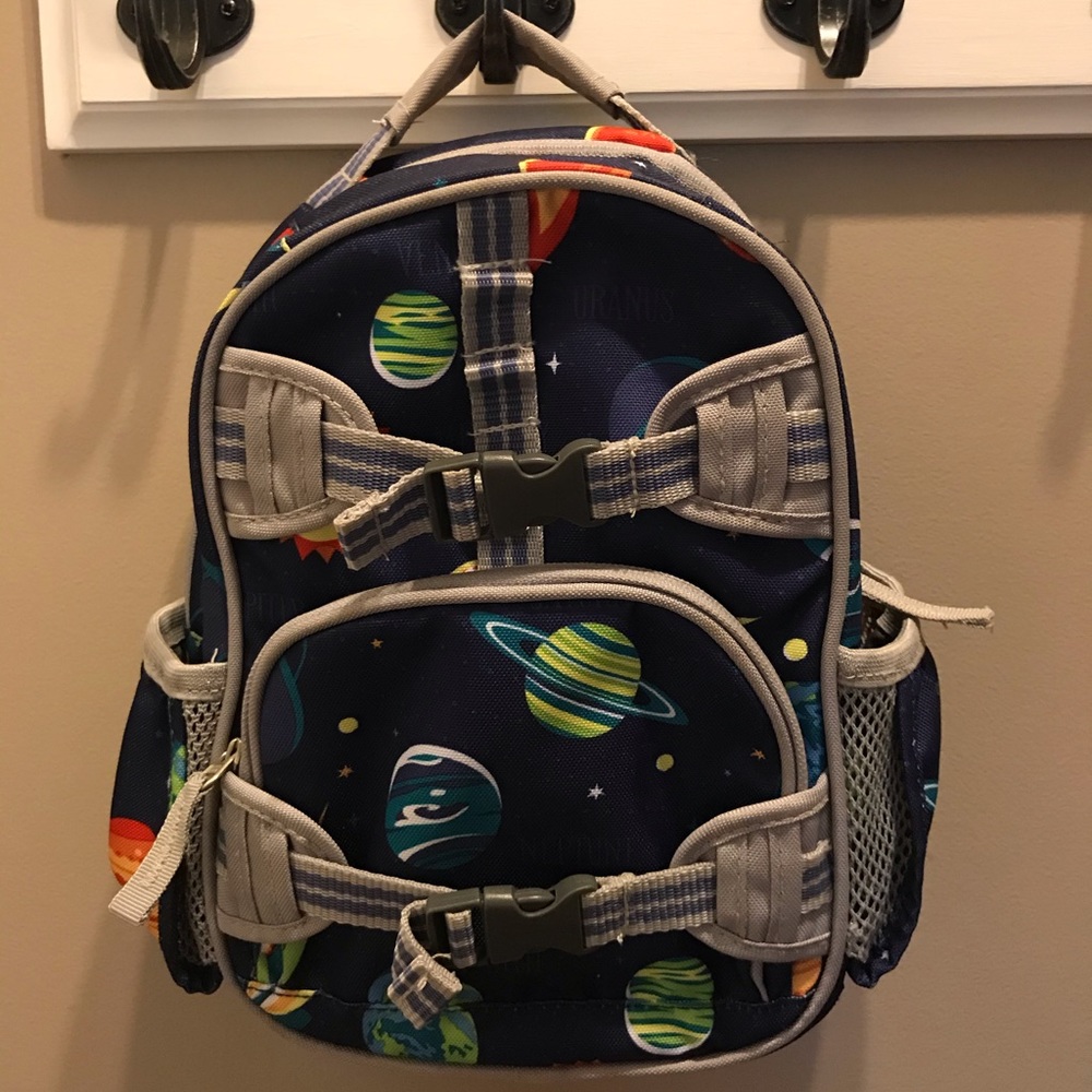 Pottery Barn Mini Planets Backpack